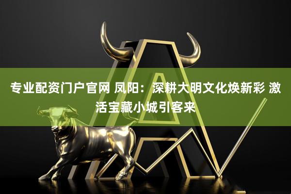 专业配资门户官网 凤阳：深耕大明文化焕新彩 激活宝藏小城引客来